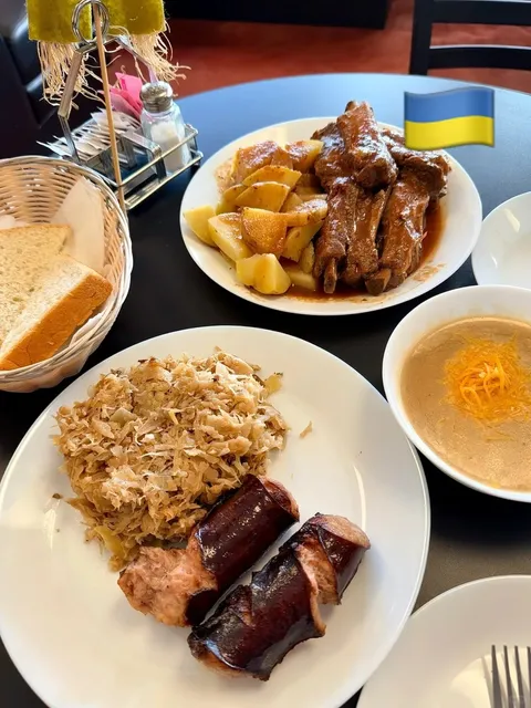 Ukrainian home-style dishes 🇾 are perfect for a weekend meal