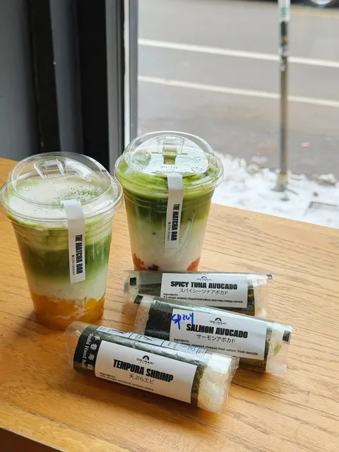 📍 Oni Maki丨Drank Mango Sticky Rice Matcha in Chicago!