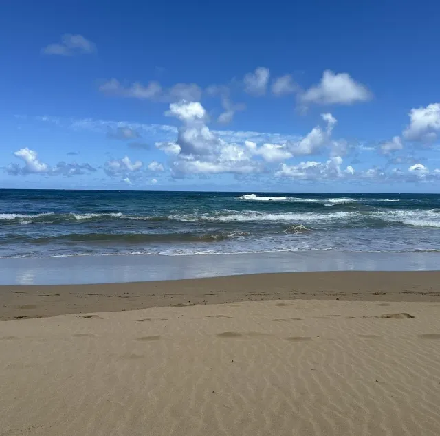 Amazing secluded beach