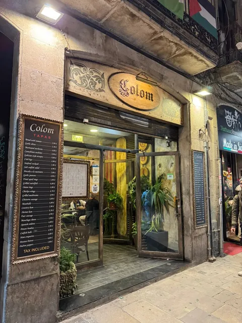Spain Barcelona’s Famous Restaurant Colom