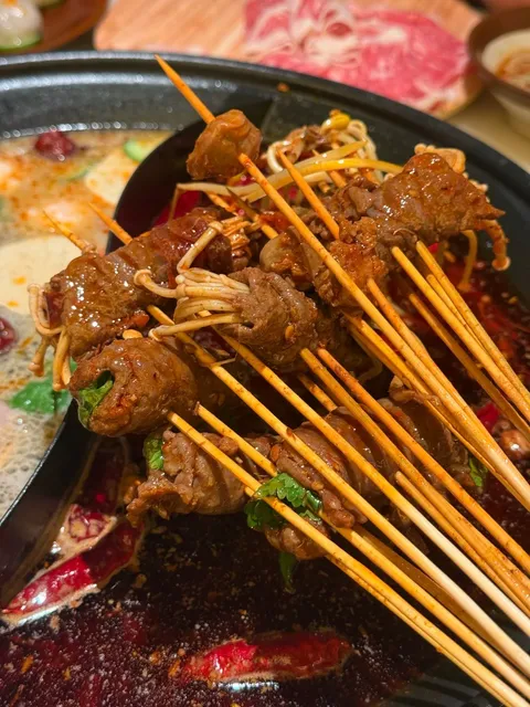 Hot Pot & Skewers in San Gabriel, LA！Freshly Sliced Meat 🥩