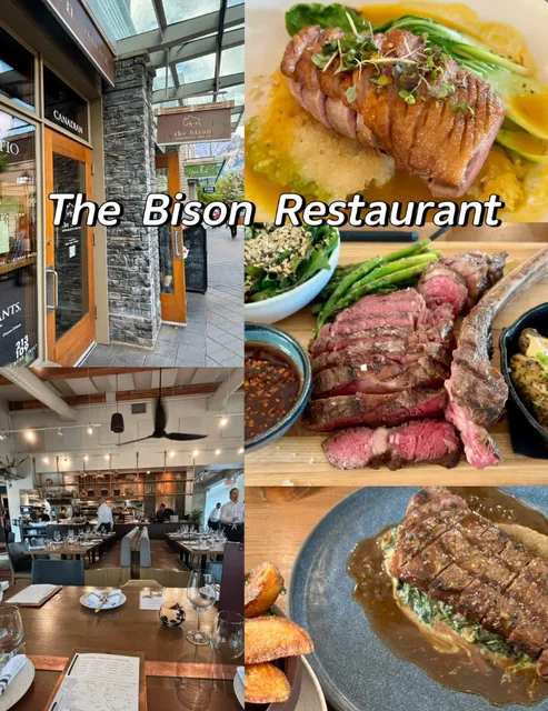 ​​Banff Fine Dining Gem | The Bison – Wild Game & Fire-Kissed Flavors​