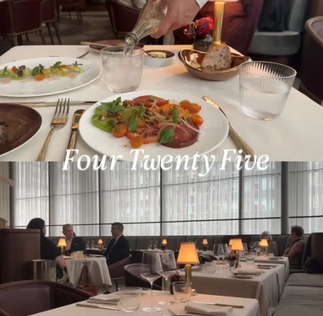 New York Four Twenty Five, a Jean-Georges Restaurant 🌟