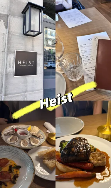 Kingston Fine Dining | Heist Restaurant Review 🍽️