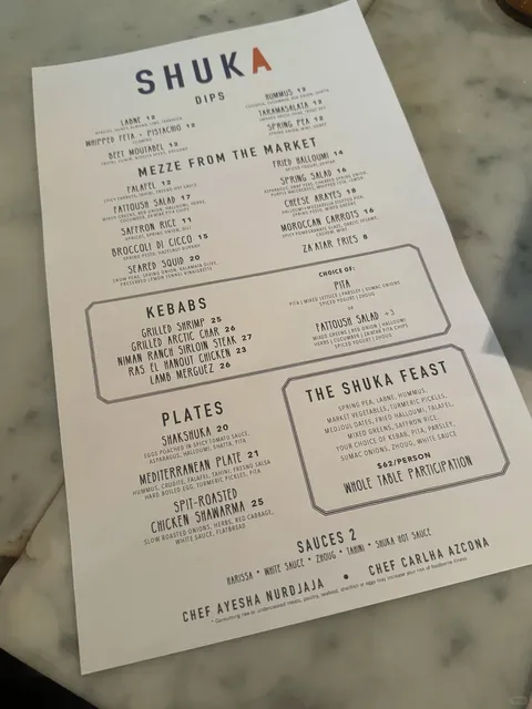 NYC Soho｜Middle Eastern Restaurant【Shuka】Not for Me ❌