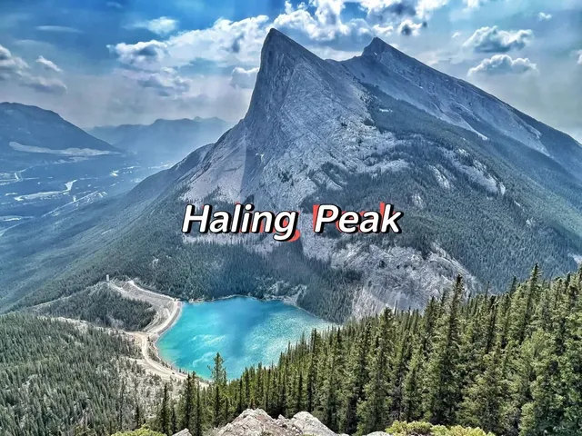 Hiking Ha Ling Peak in Calgary