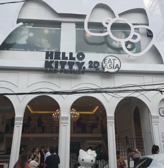 Hello Kitty 2D, a themed restaurant in Sao Paulo, Brazil