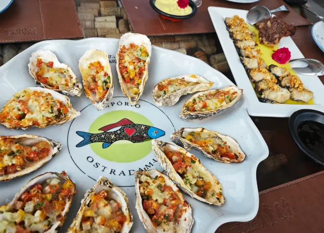 🇧🇷 Oyster restaurant Ostradamus on the sea