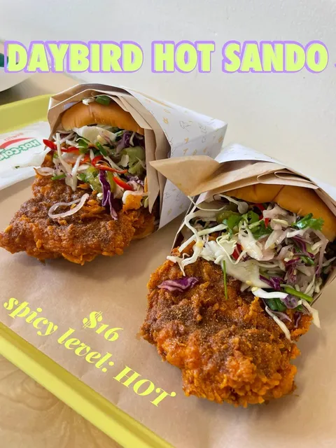 DAYBIRD – Viral Spicy Chicken Sandwich $16 🍔
