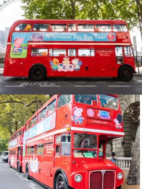 🇬🇧 Peppa Pig Afternoon Tea Bus: London’s Most Adorable Sightseeing 