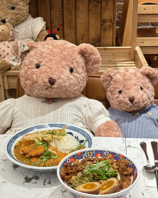 ​​Toronto’s Cutest Teddy Bear Café | Chillax Eatery Braised Pork Bowls