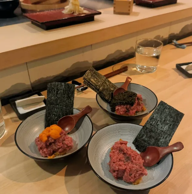 Omakase at the "🍃" store in Boston