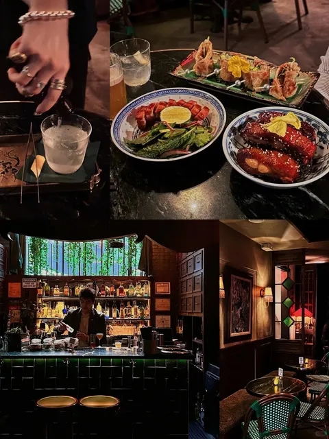 A Hidden Retro Bar in the Basement of Chinatown 🏮